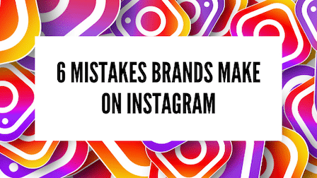 instagram mistakes Fly Pages blog