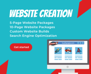 Fly Pages Website Website creation