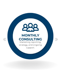 Services 6 Fly Pages Proven Process: Monthly Marketing Consulting